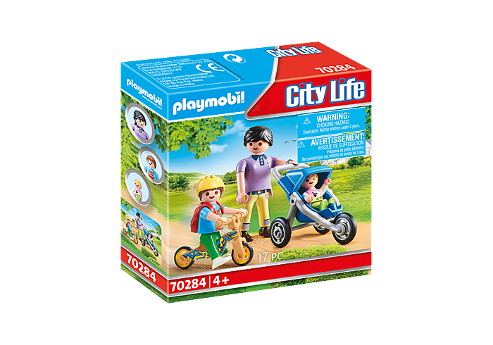 Playmobil 70284 City Life Pre-School Mother with Children