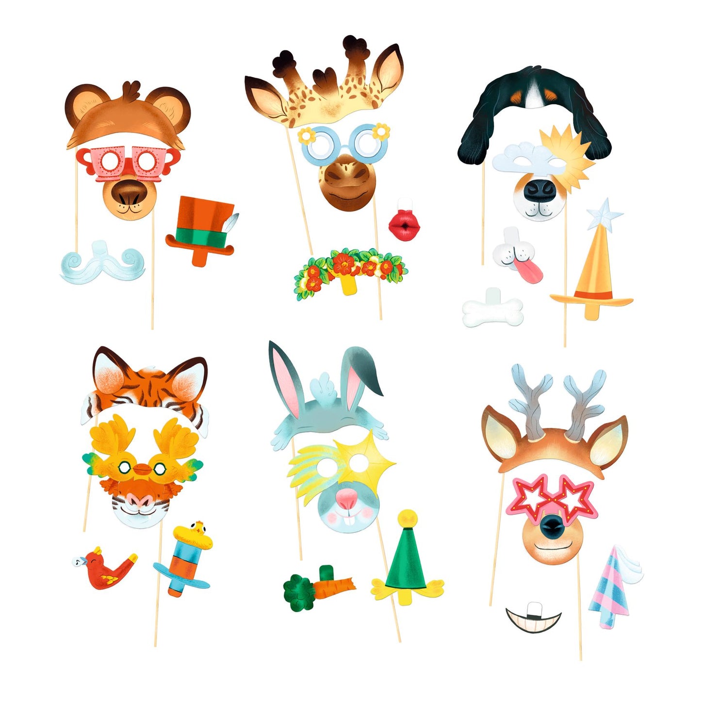 Djeco DIY Animal party