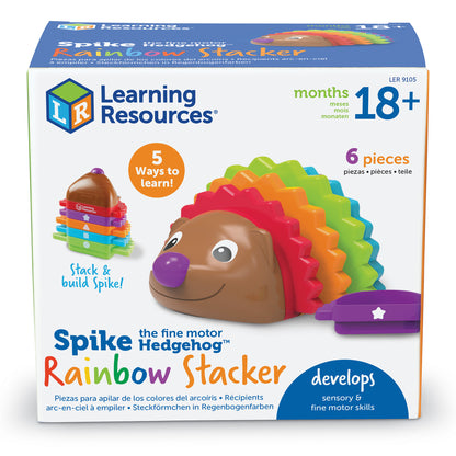 Learning Resources Hedgehog Rainbow Stacker