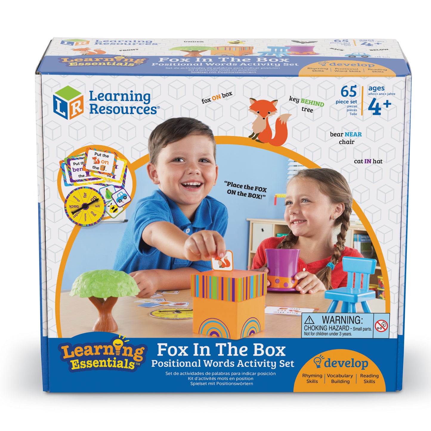 Learning Resources Fox in the Box Positional Activity Set