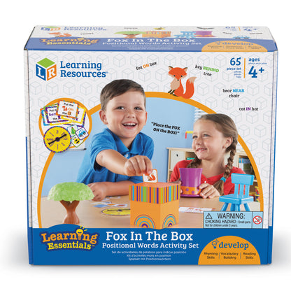 Learning Resources Fox in the Box Positional Activity Set