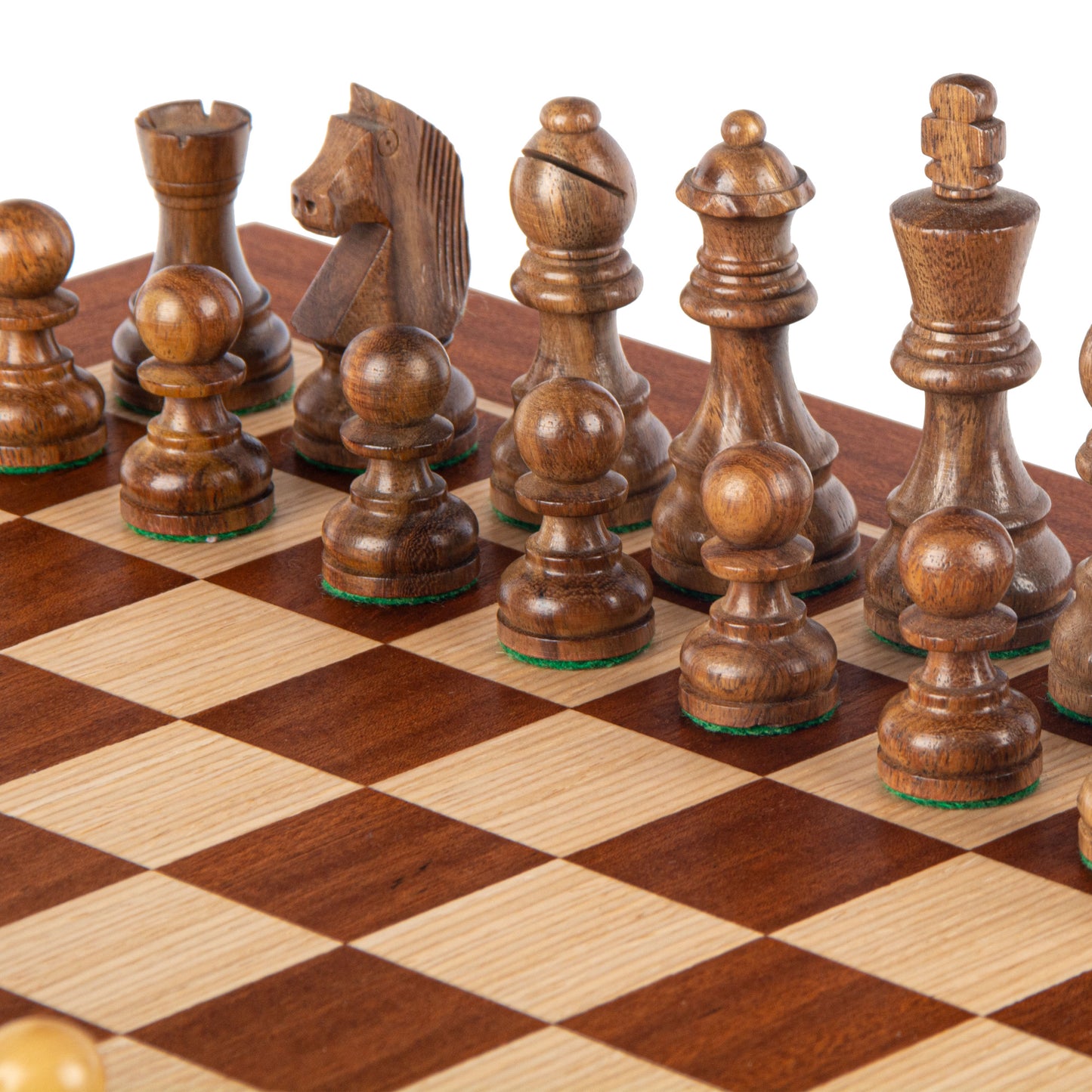 Manopoulos Wooden Chess Set in Luxury Wooden Box