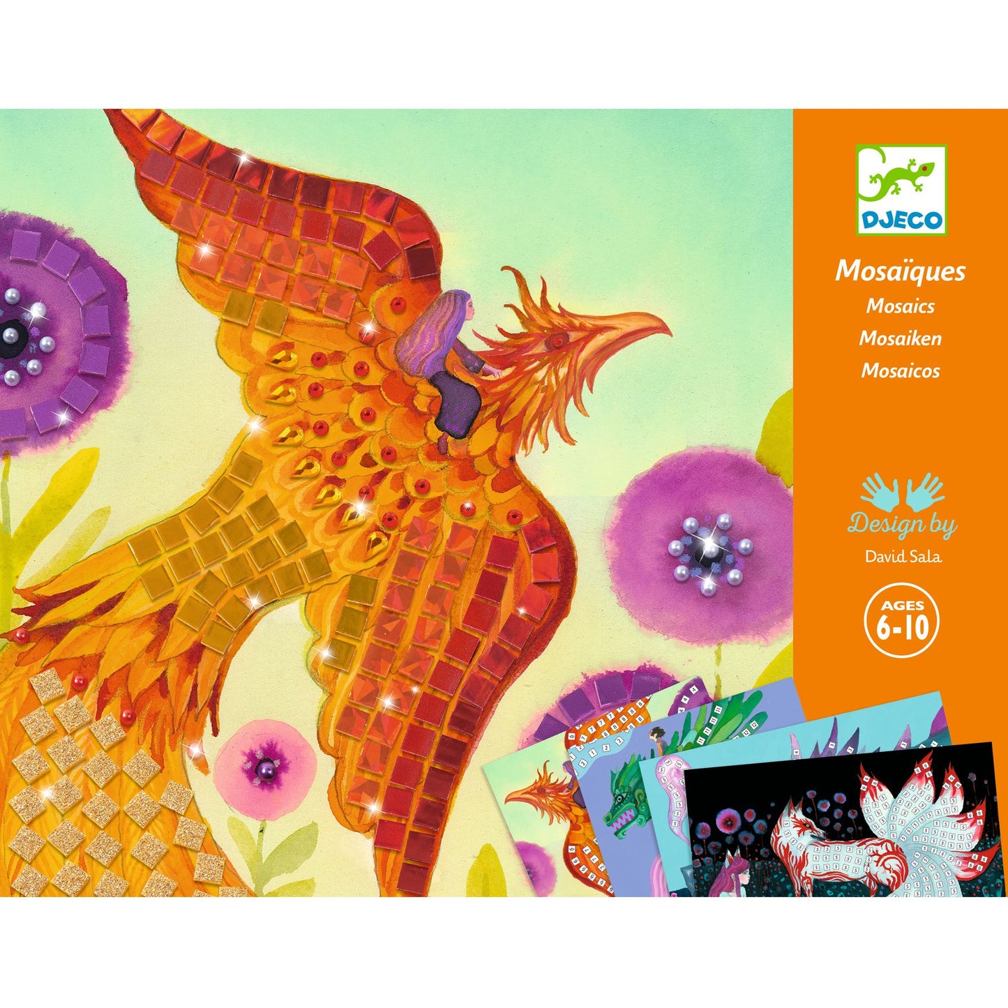 Djeco Mosaics Mythical Creatures