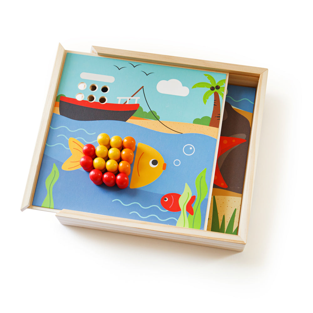 BigJigs Seaside Peg Board