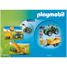 Playmobil 9317 Tractor with Trailer