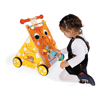 Janod Multi-Activities Cat Baby Walker