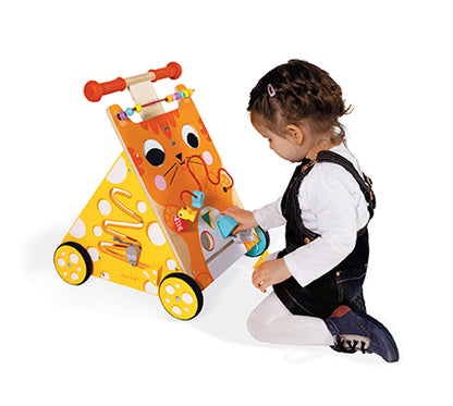 Janod Multi-Activities Cat Baby Walker