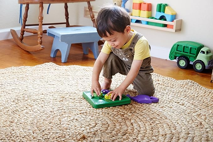 Green Toys 4 Piece Gardening Puzzle