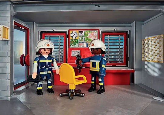 Playmobil 71603 Action Heroes: Fire Station with Fire Truck