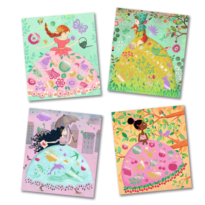 Djeco Artistic Patch Fair Maidens (F)