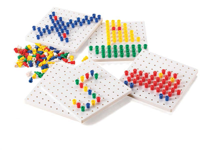 Edx Education Peg Boards & Pegs Set
