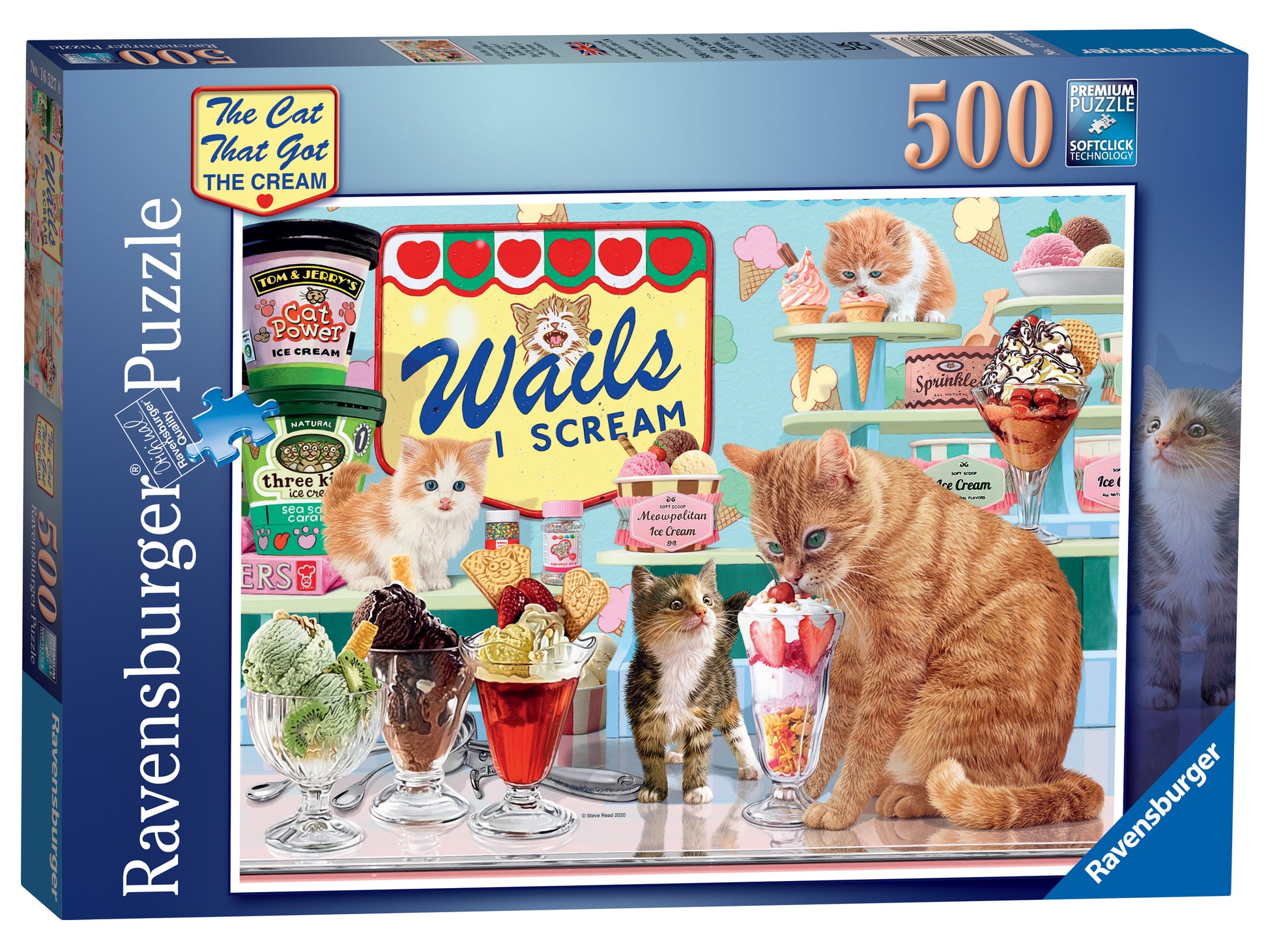 Ravensburger The Cat That Got The Cream, 500pc
