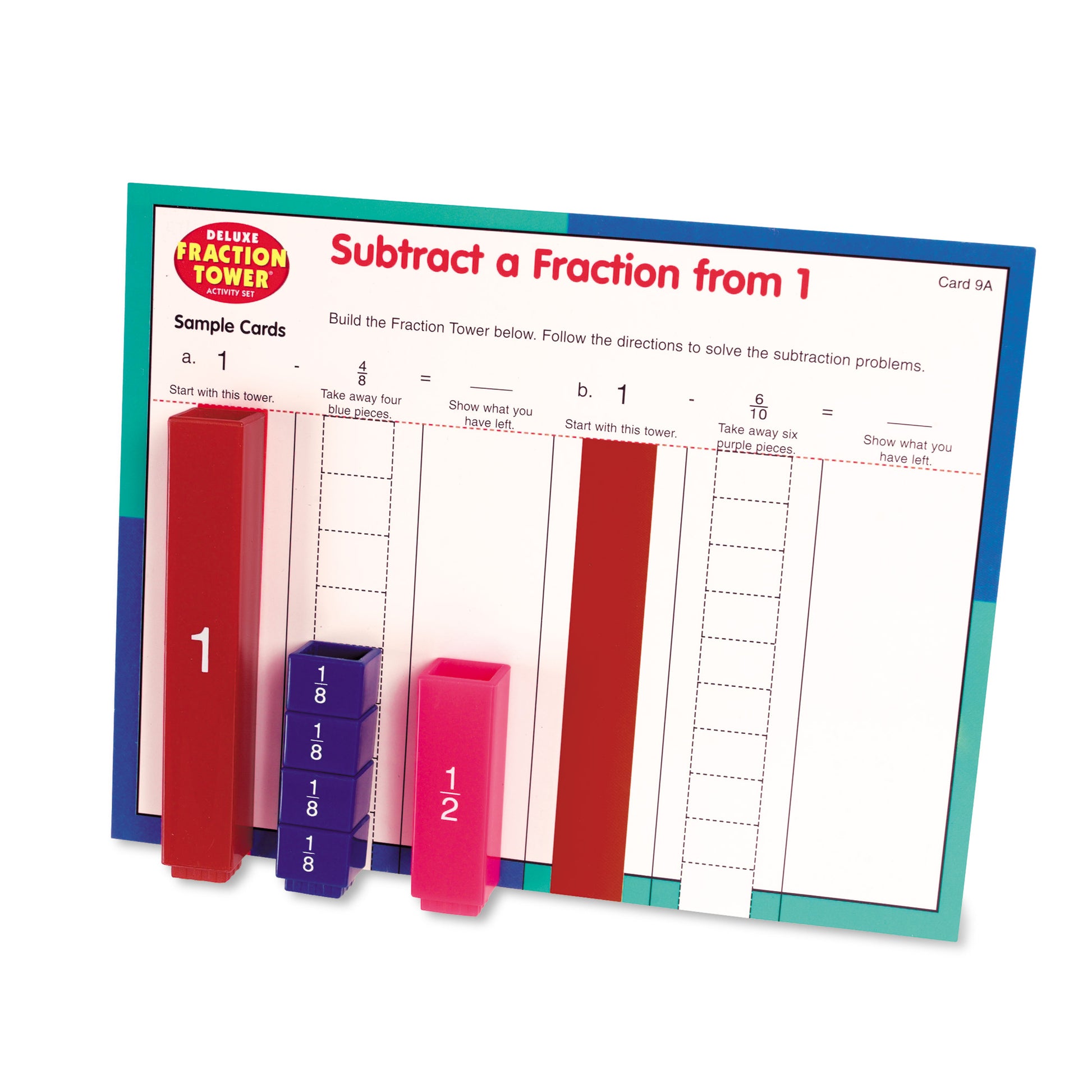 Learning Resources Deluxe Fraction Tower® Activity Set