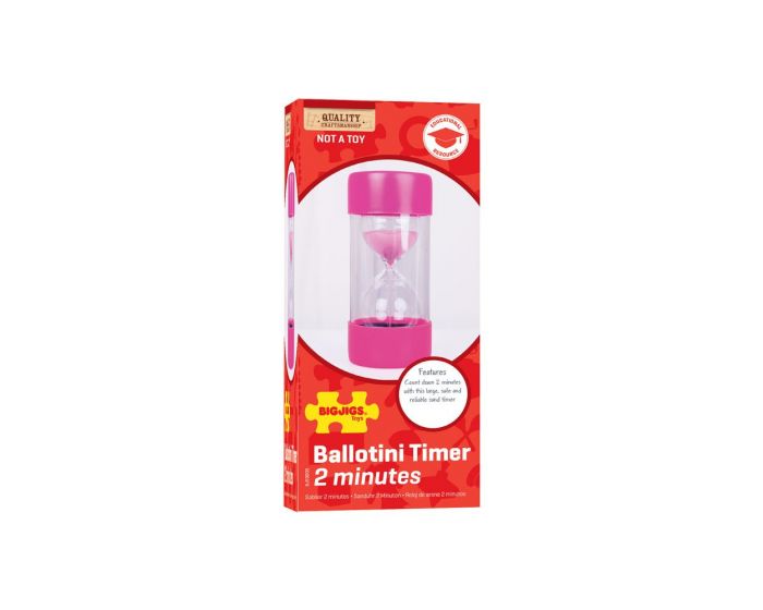 BigJigs Educational Ballotini Timer - 2 Minutes