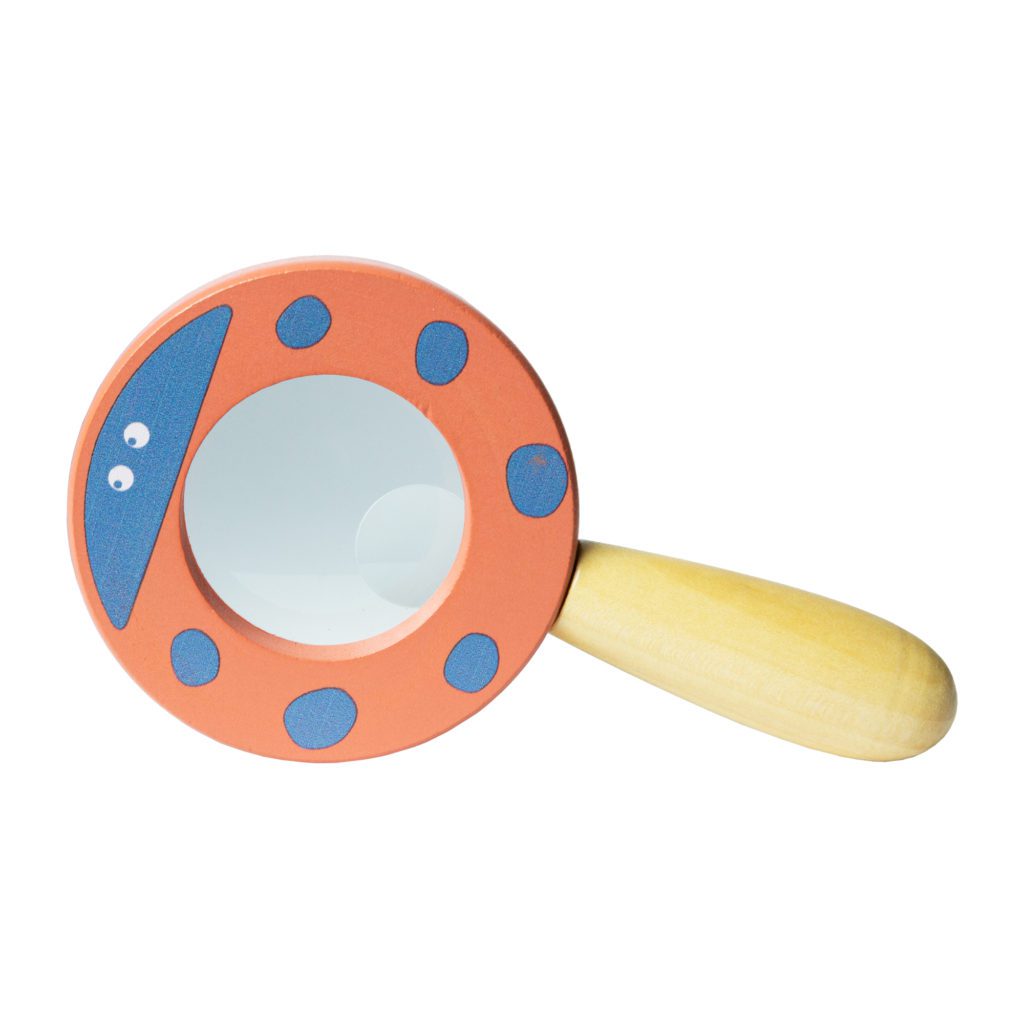 House Of Marbles Natural Discovery Wooden Magnifying Glass (1 Chosen at Random)