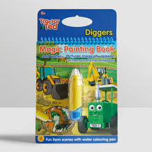 Tractor Ted Magic Painting Book, Diggers
