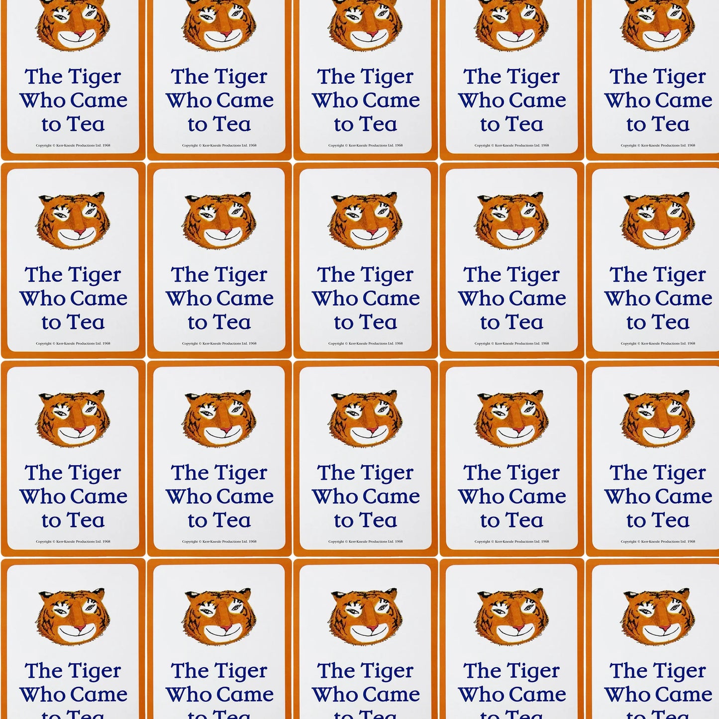 University Games The Tiger who Came To Tea Card Game