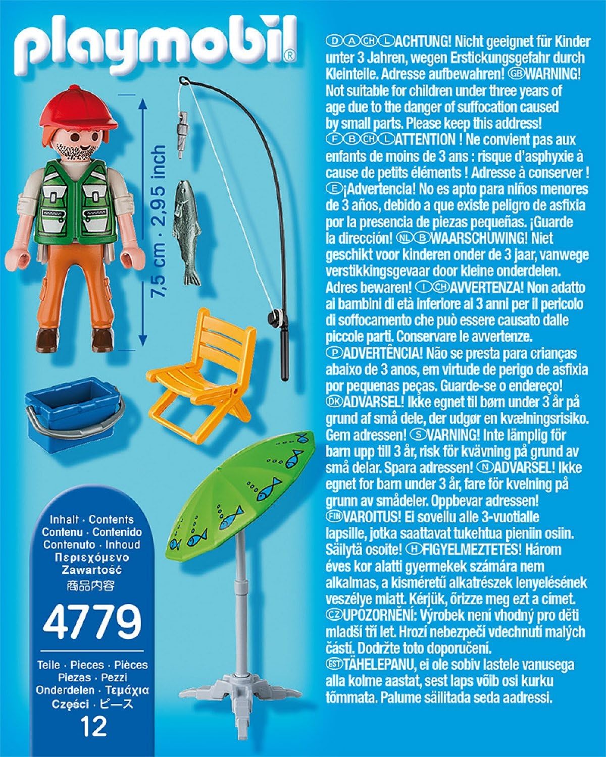 Playmobil 4779 Fisherman with Equipment