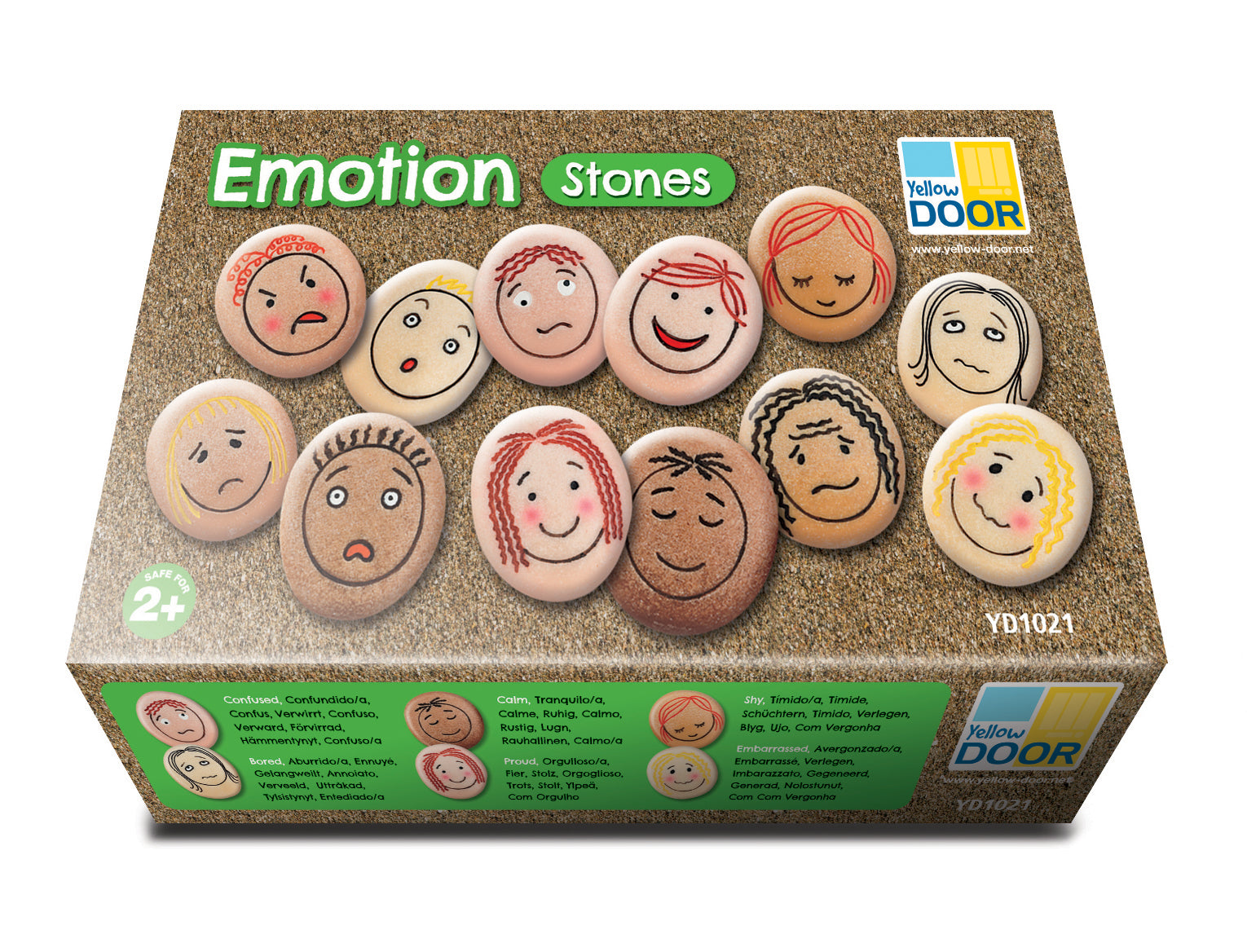 Yellow Door Emotion Stones