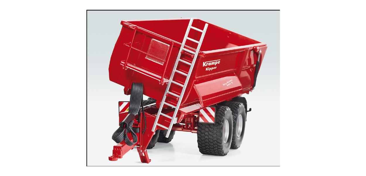 Wiking 1:32 Krampe Big Body 650 S Rear/Side Tipper
