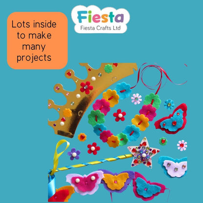 Buttonbag Flower Fairy Kit Buttonbag Craft Kits