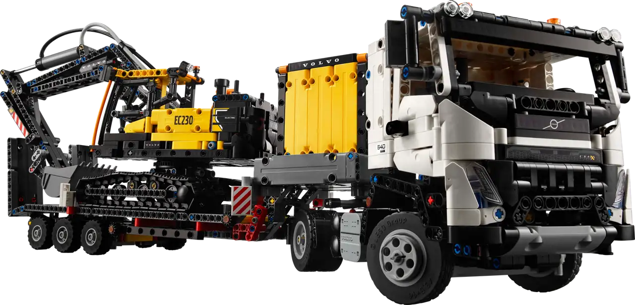 Lego Technic 42175 Volvo FMX Truck & EC230 Electric Excavator