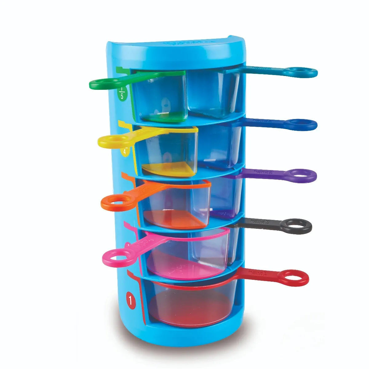 Resources Rainbow Rainbow Fraction® Measuring Cups (Set Of 9)