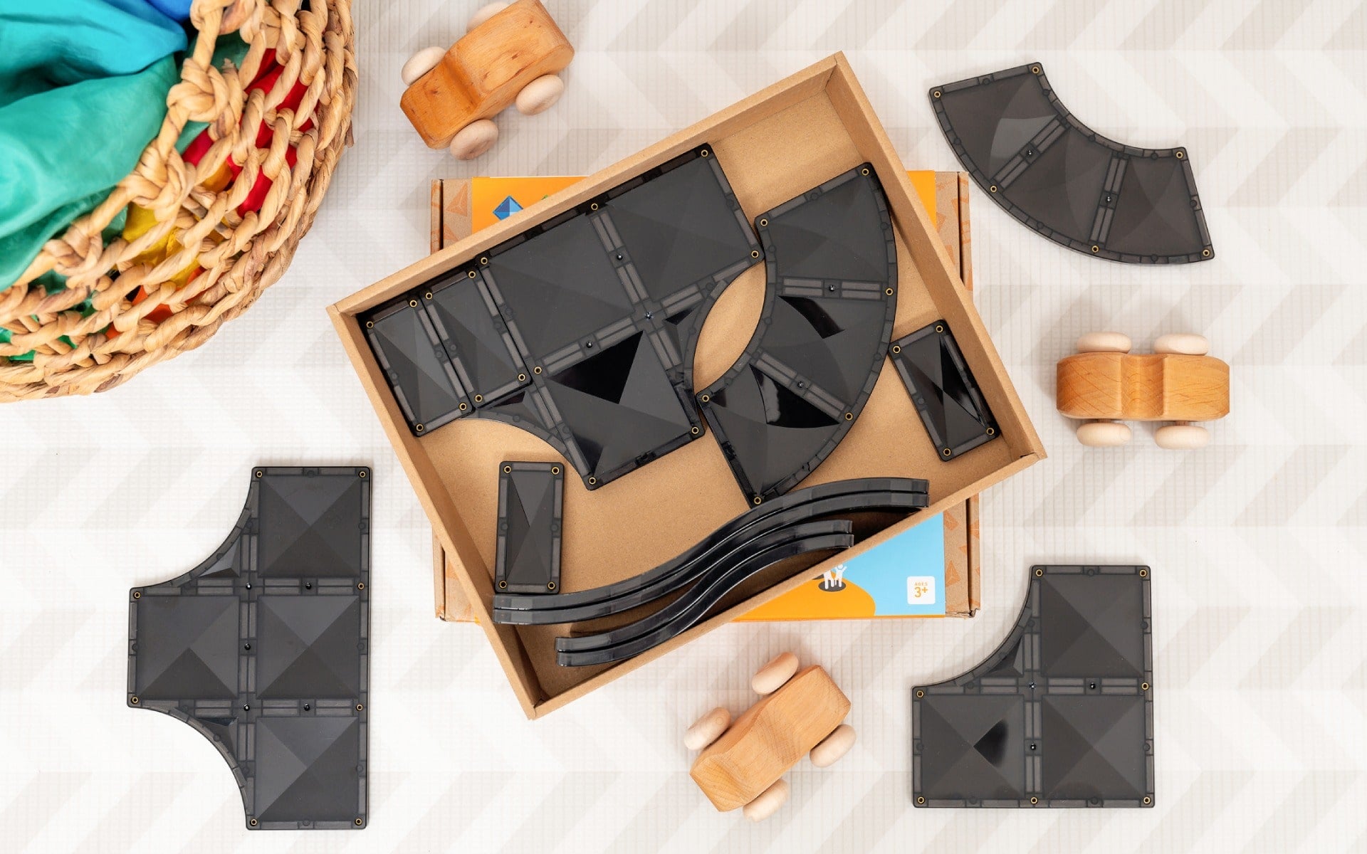 Connetix Tiles Ramps & Intersections Pack 16 pc