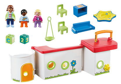 Playmobil 1.2.3 70399 My Take Along Preschool