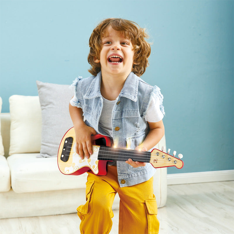 Hape Teach Yourself Electric Ukulele - Red