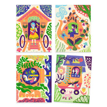 Djeco Wacky Houses Scratch Cards