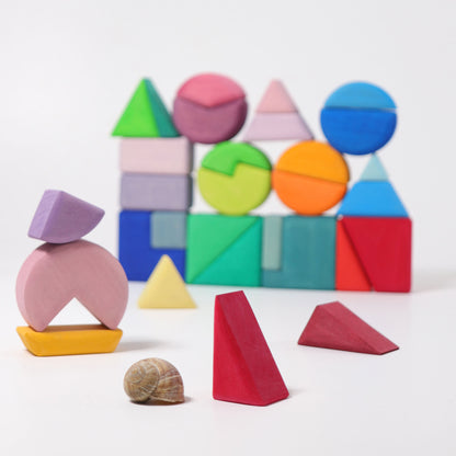 Grimms Building Set Triangle, Square, Circle