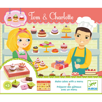Djeco Charlotte & Tom Make Cakes With A Menu