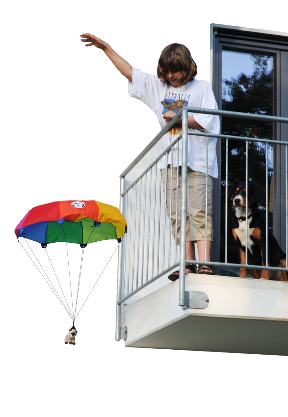 Kids At Work Parachute Colored 85 Cm