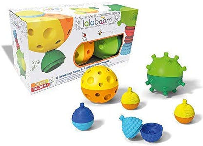 Lalaboom 2 Sensory Balls And Beads