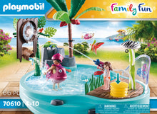 Playmobil 70610 Family Fun Aqua Park Small Pool with Water Sprayer