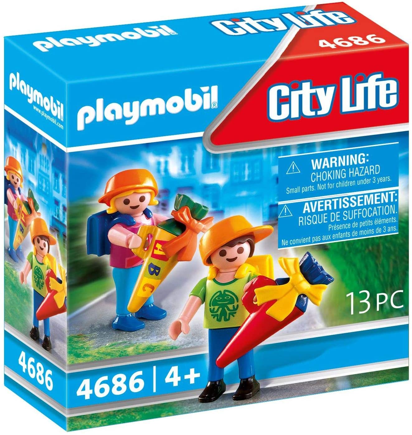Playmobil 4686 City Life First Day at School