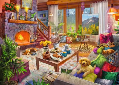 Ravensburger Cosy Cabin 1000pc