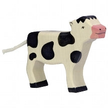 Holztiger Calf, Standing, Black
