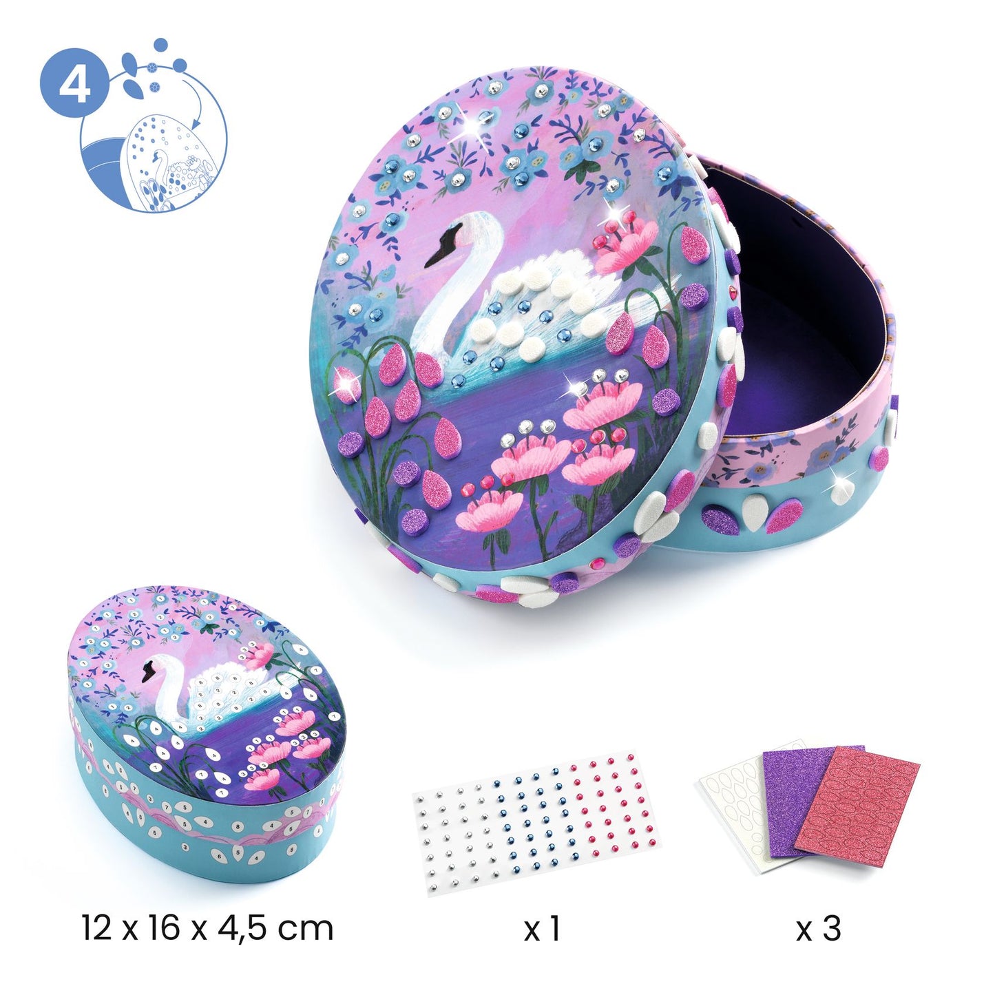 Djeco DIY Multi Activity Kit Nymphea