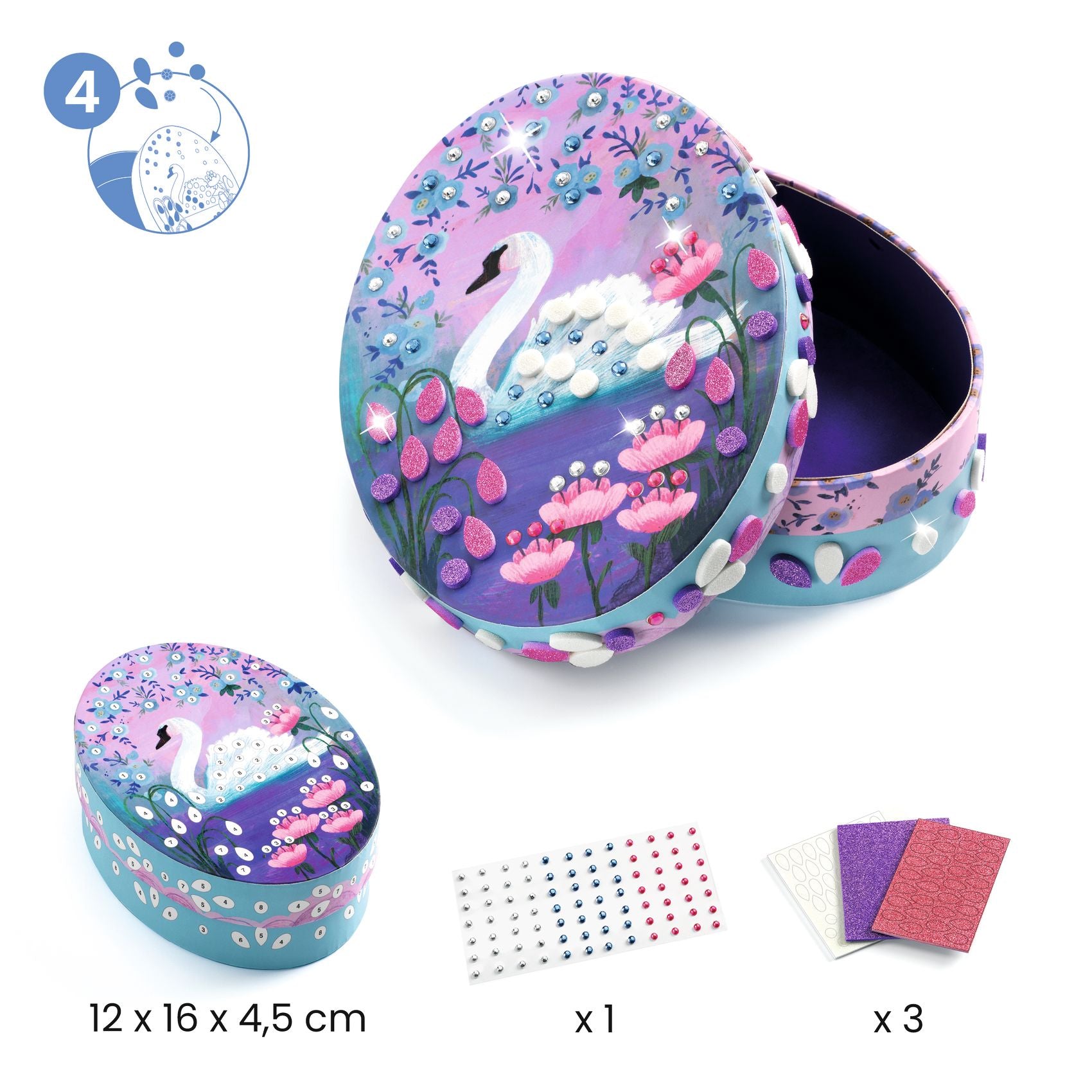 Djeco DIY Multi Activity Kit Nymphea