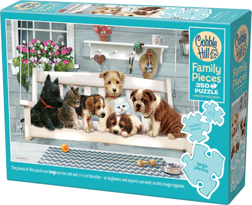 Cobble Hill Puzzles 350 Pieces Porch Pals