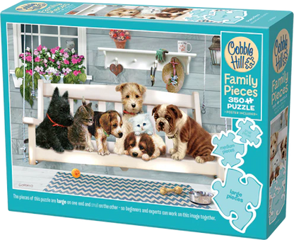 Cobble Hill Puzzles 350 Pieces Porch Pals