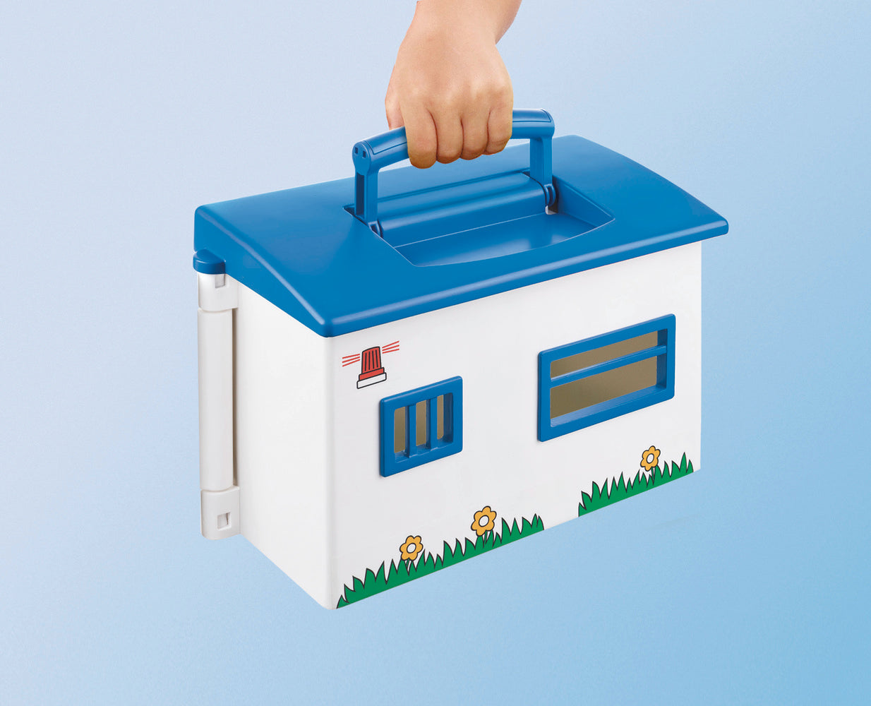 Playmobil 1.2.3 9382 Take Along Police Station
