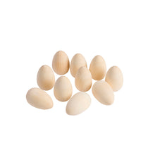 Wood Eggs (10)