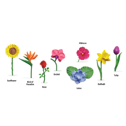 Safari Toob Flowers (8 Pieces)
