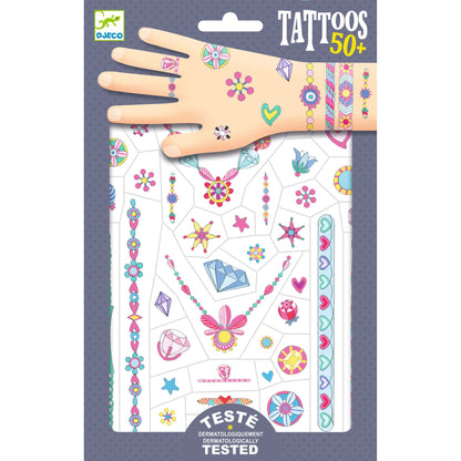 Djeco Jenni's Jewels Temporary Tattoos