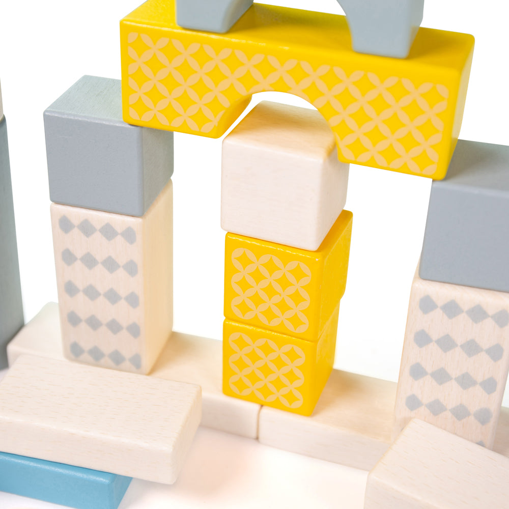 BigJigs Drum of 50 Blocks - FSC 100%