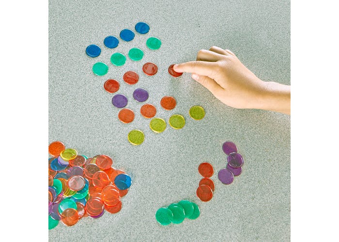 Learning Resources Transparent Counters (Set of 250)