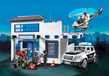 Playmobil 71602 Action Heroes: Police Station with Helicopter Pad